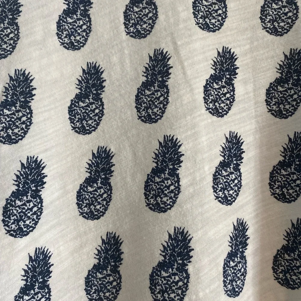 J. Crew pineapple patterned tank top XXS